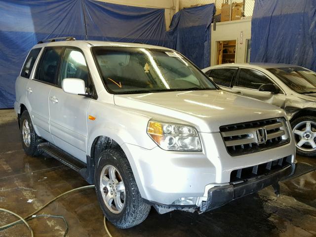 5FNYF28666B007941 - 2006 HONDA PILOT EX SILVER photo 1