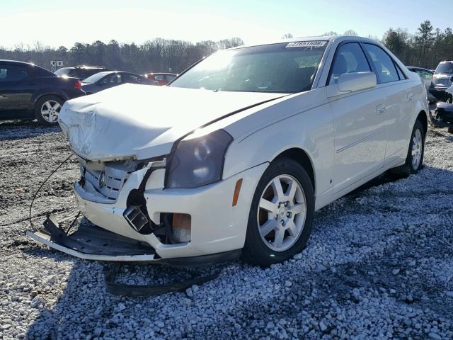 1G6DP577670150141 - 2007 CADILLAC CTS HI FEA WHITE photo 2