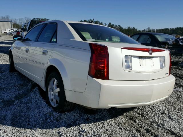 1G6DP577670150141 - 2007 CADILLAC CTS HI FEA WHITE photo 3