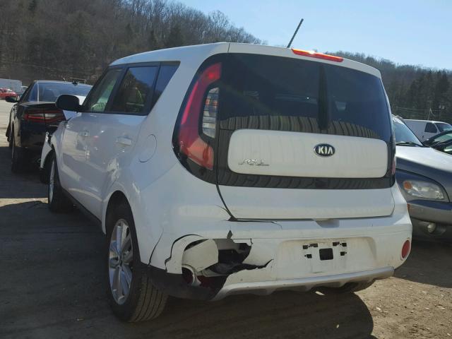 KNDJP3A56J7888628 - 2018 KIA SOUL + WHITE photo 3