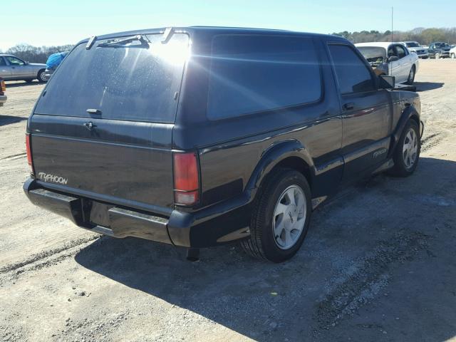 1GDCT18ZXN0810851 - 1992 GMC TYPHOON BLACK photo 4