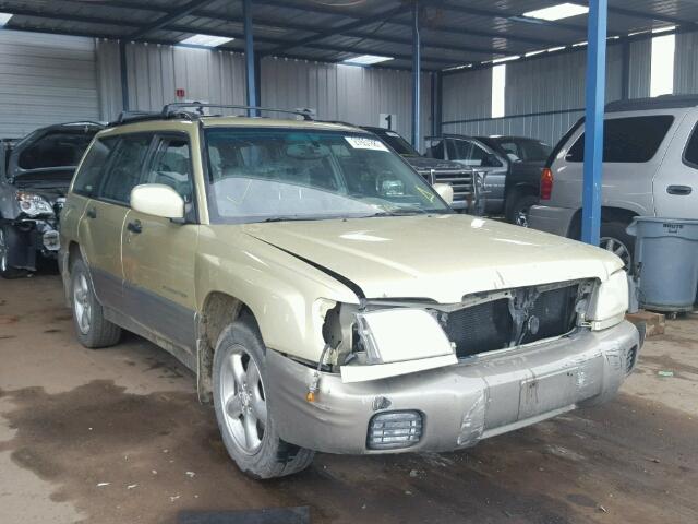 JF1SF65511H741393 - 2001 SUBARU FORESTER S Qızıl foto 1