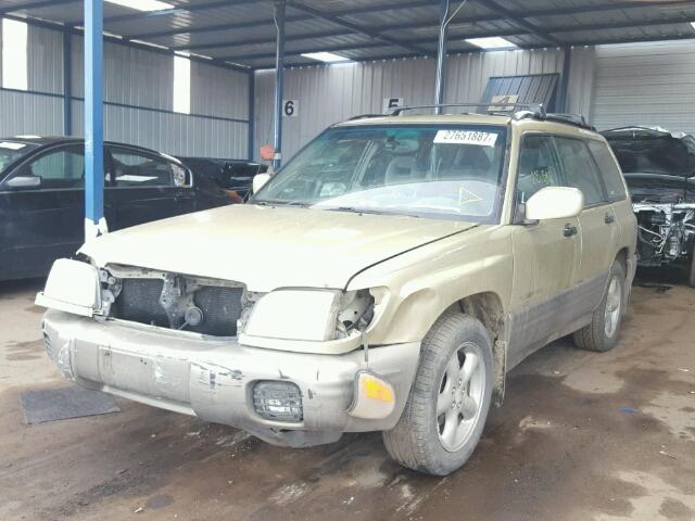 JF1SF65511H741393 - 2001 SUBARU FORESTER S Qızıl foto 2