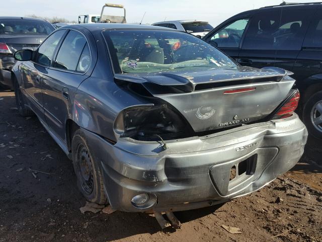1G2NE52EX5M234969 - 2005 PONTIAC GRAND AM S GRAY photo 3