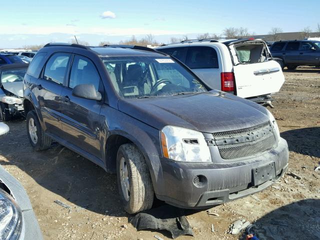 2CNDL23FX86280786 - 2008 CHEVROLET EQUINOX LS BLACK photo 1