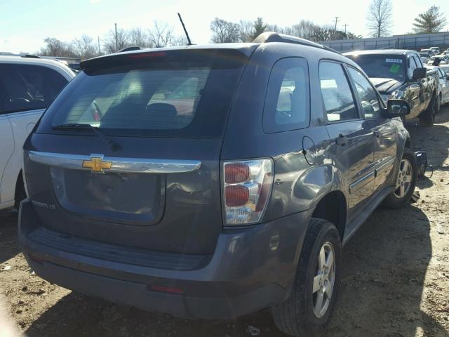 2CNDL23FX86280786 - 2008 CHEVROLET EQUINOX LS BLACK photo 4