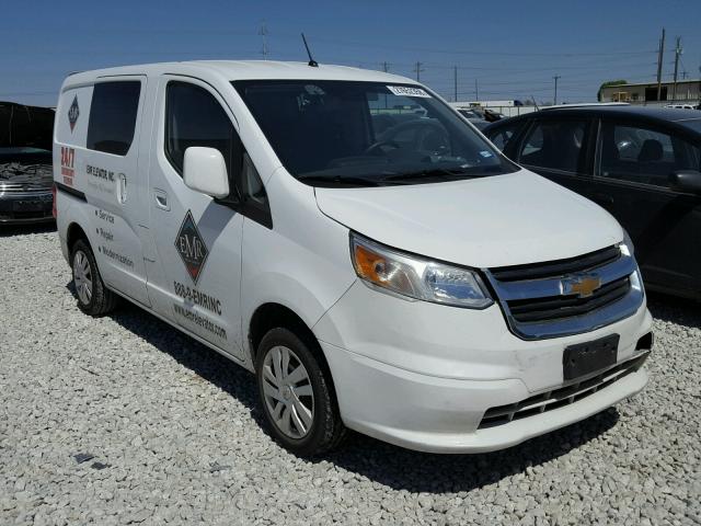 3N63M0ZN1FK711141 - 2015 CHEVROLET CITY EXPRE WHITE photo 1