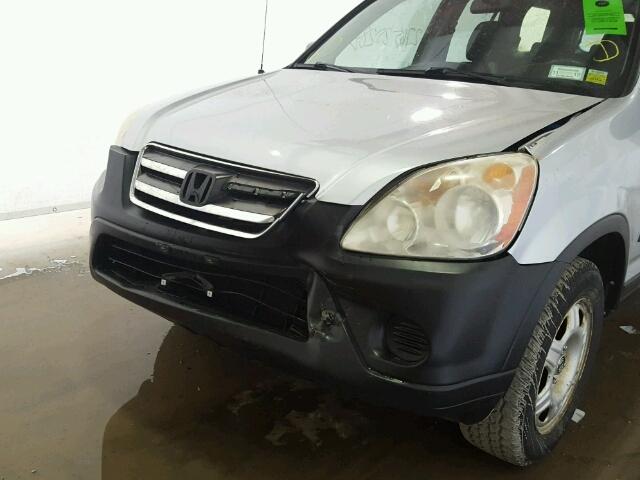 SHSRD78535U305823 - 2005 HONDA CR-V LX SILVER photo 9