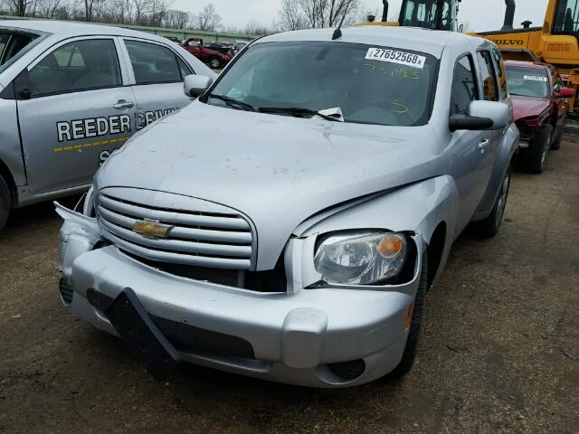 3GNBABDB2AS629256 - 2010 CHEVROLET HHR LT SILVER photo 2