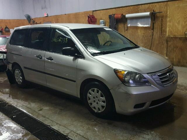 5FNRL38228B079786 - 2008 HONDA ODYSSEY LX SILVER photo 1