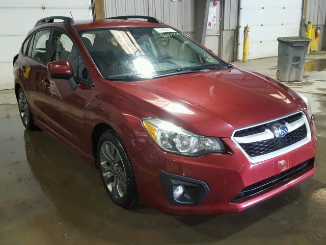 JF1GPAL64CH226103 - 2012 SUBARU IMPREZA SP BURGUNDY photo 1