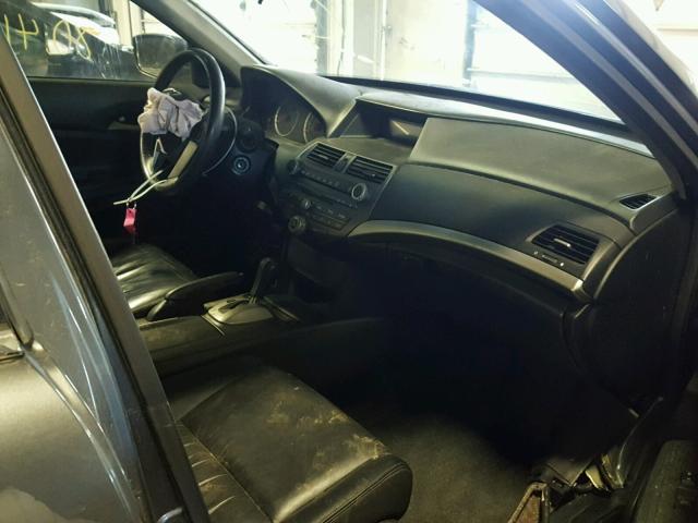 1HGCP2F62CA064203 - 2012 HONDA ACCORD SE GRAY photo 5