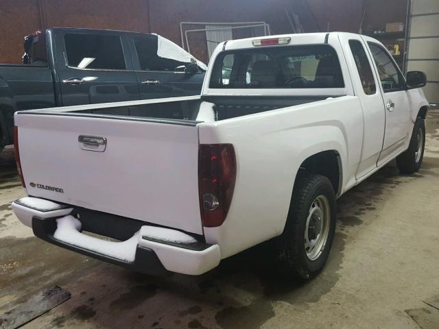 1GCCS199998116052 - 2009 CHEVROLET COLORADO WHITE photo 4