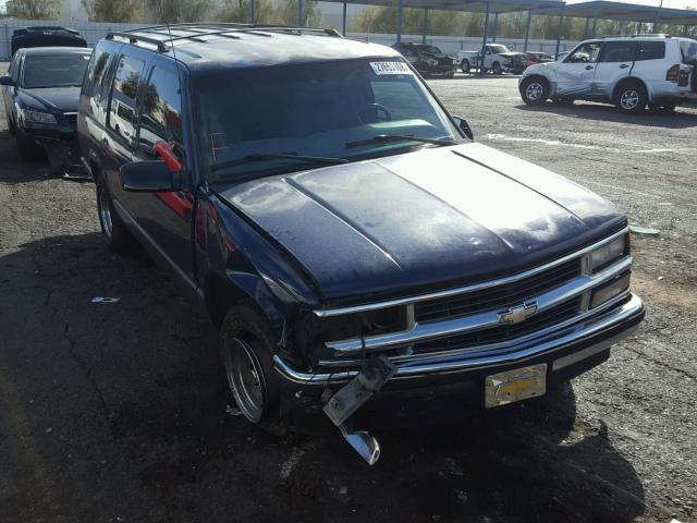 1GNEC13R2XJ363263 - 1999 CHEVROLET TAHOE BLUE photo 1