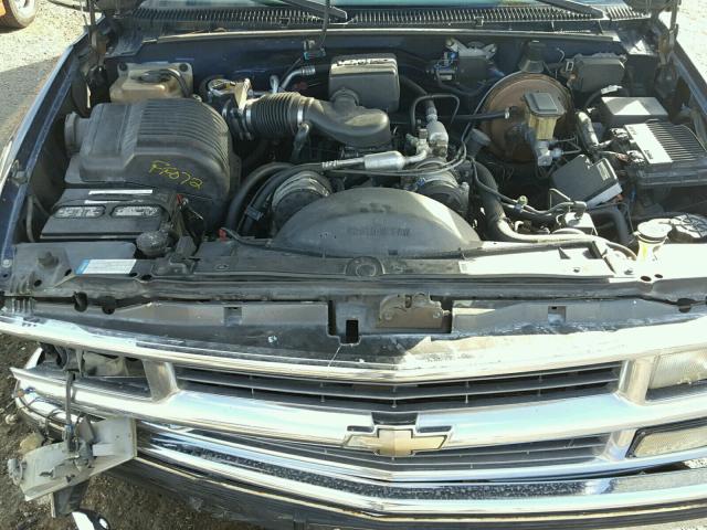 1GNEC13R2XJ363263 - 1999 CHEVROLET TAHOE BLUE photo 7