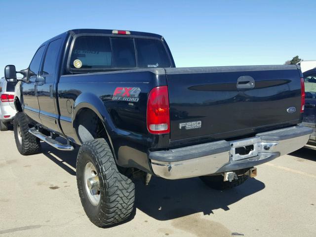 1FTNW21F13EA34717 - 2003 FORD F250 SUPER BLACK photo 3