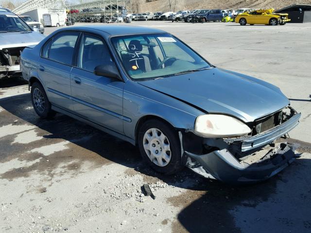 2HGEJ6619YH536864 - 2000 HONDA CIVIC BASE BLUE photo 1