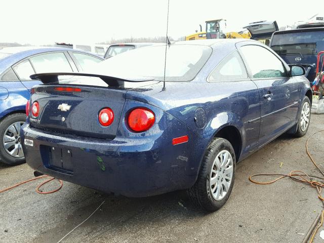 1G1AT18H797271999 - 2009 CHEVROLET COBALT LT BLUE photo 4