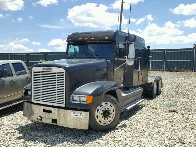 1FUYDDYB81LH31498 - 2001 FREIGHTLINER CONVENTION BLACK photo 2