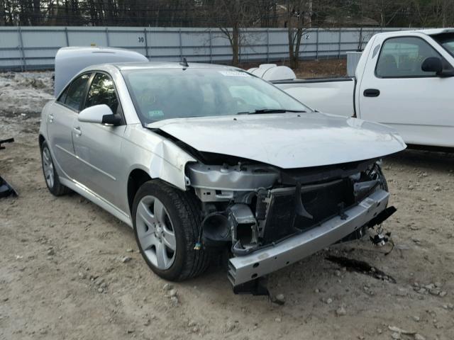 1G2ZA5EB8A4158872 - 2010 PONTIAC G6 SILVER photo 1