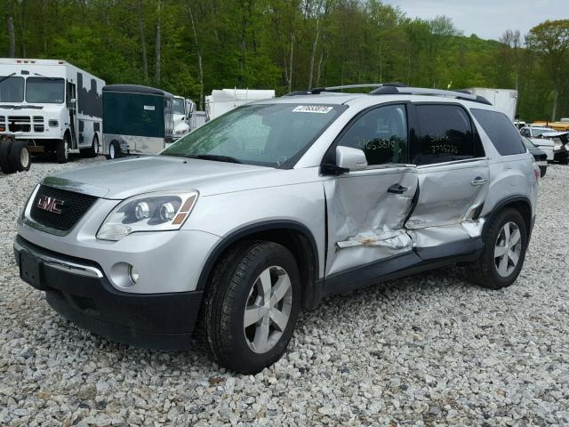 1GKKVRED8CJ213713 - 2012 GMC ACADIA SLT 灰色 照片 2