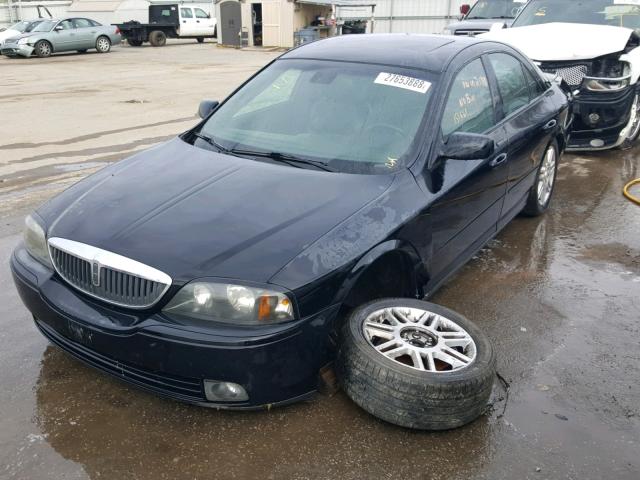 1LNHM87A64Y620228 - 2004 LINCOLN LS BLACK photo 2