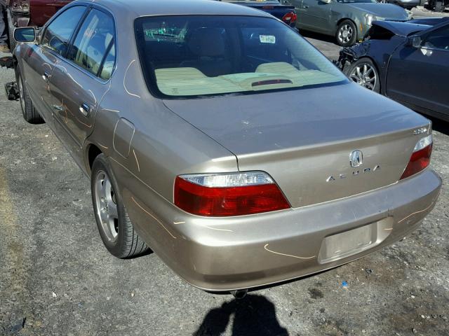 19UUA56653A060010 - 2003 ACURA 3.2TL BROWN photo 3