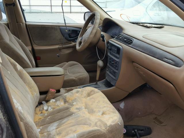 1G1NE52M8W6182002 - 1998 CHEVROLET MALIBU LS ბურგუნდია ფოტო 5