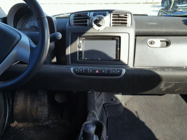 WMEEK31X19K252923 - 2009 SMART FORTWO PAS 蓝色 照片 9