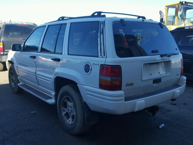 1J4GZ78Y1VC710287 - 1997 JEEP GRAND CHER WHITE photo 3