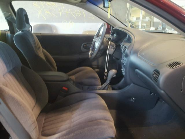 1G2WP12K9YF237822 - 2000 PONTIAC GRAND PRIX წითელი ფოტო 5