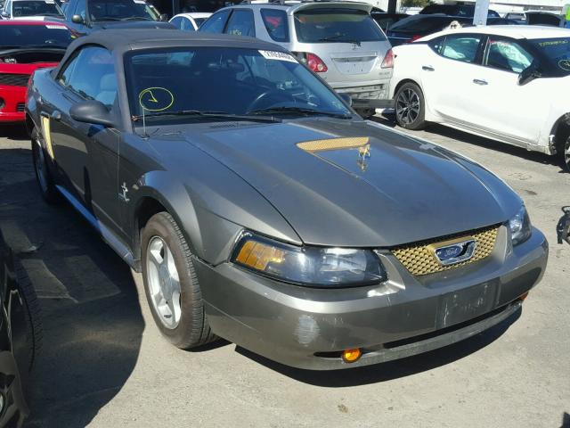 1FAFP44451F264250 - 2001 FORD MUSTANG GOLD photo 1