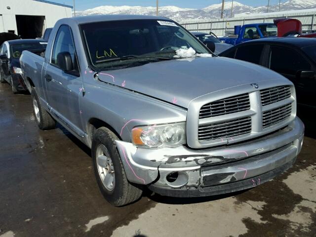 1D7HA16N73J640347 - 2003 DODGE RAM 1500 S SILVER photo 1