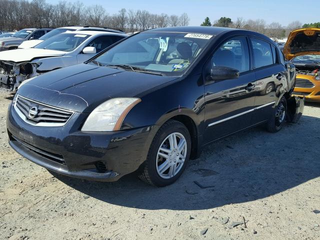 3N1AB6APXAL721592 - 2010 NISSAN SENTRA 2.0 BLACK photo 2