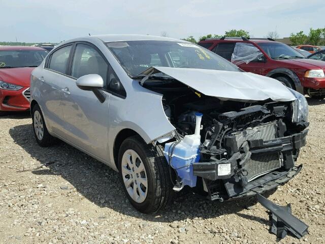 KNADM4A38G6575053 - 2016 KIA RIO SILVER photo 1