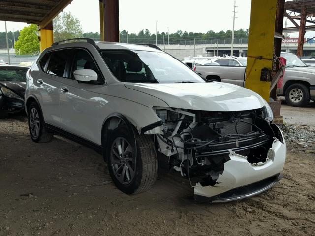 5N1AT2MT8FC762054 - 2015 NISSAN ROGUE S WHITE photo 1