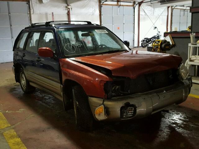 JF1SF65542G730329 - 2002 SUBARU FORESTER S 蓝色 照片 1