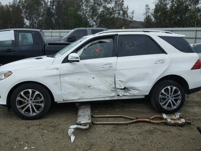 4JGDA5JB9HA862940 - 2017 MERCEDES-BENZ GLE 350 WHITE photo 9