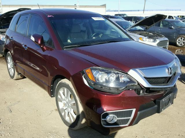 5J8TB1H27BA004130 - 2011 ACURA RDX MAROON photo 1