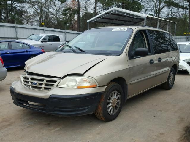 2FMDA5148YBA16076 - 2000 FORD WINDSTAR L GOLD photo 2