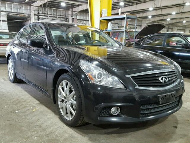 JN1CV6AP1BM500700 - 2011 INFINITI G37 BASE BLACK photo 1