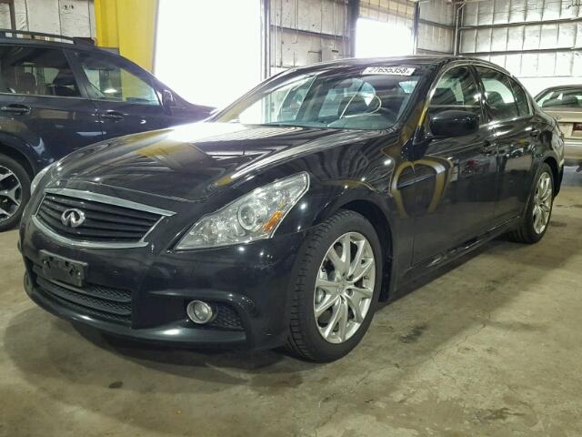 JN1CV6AP1BM500700 - 2011 INFINITI G37 BASE BLACK photo 2