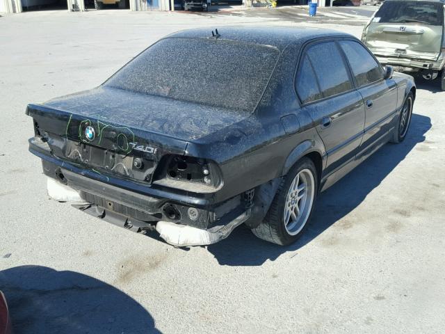 WBAGG83441DN87768 - 2001 BMW 740 I AUTO BLACK photo 4