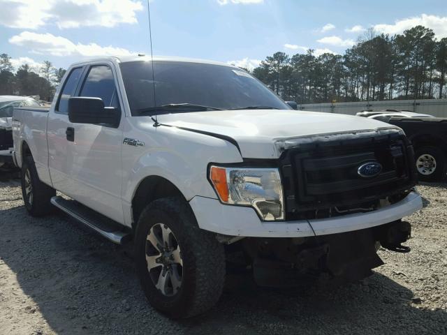 1FTFX1EFXDFA49993 - 2013 FORD F150 SUPER WHITE photo 1