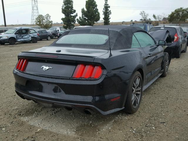 1FATP8UH2G5307857 - 2016 FORD MUSTANG BLACK photo 4