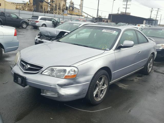 19UYA42741A007130 - 2001 ACURA 3.2CL TYPE SILVER photo 2