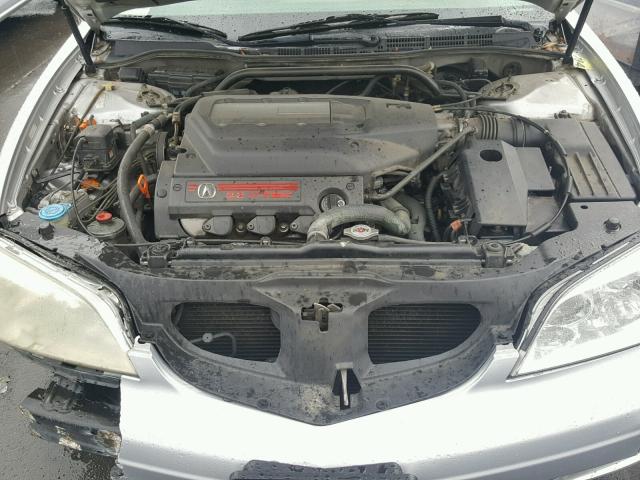 19UYA42741A007130 - 2001 ACURA 3.2CL TYPE SILVER photo 7