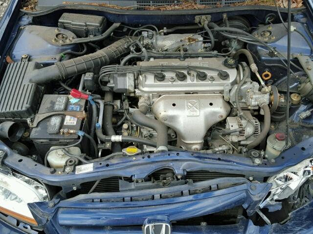 JHMCG56411C030106 - 2001 HONDA ACCORD LX BLUE photo 7