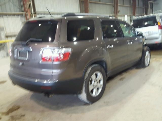 1GKKRPED0BJ281852 - 2011 GMC ACADIA SLE BROWN photo 4