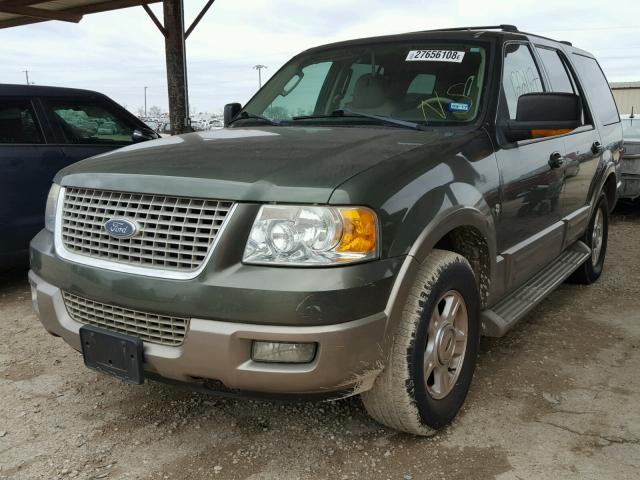 1FMEU17W63LB86572 - 2003 FORD EXPEDITION GREEN photo 2